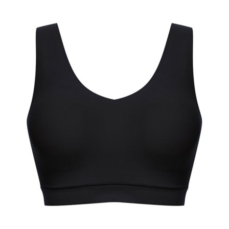 Chantelle Soft Stretch Padded V-Neck Bra Top Underkläder Dam Svart XS/S