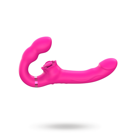 RC Vibrating & Tapping Strapless Strapon - Vuxen.se - Vibrerande, strapless & standars strap-ons