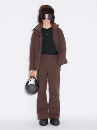 Holzweiler Men's Tryvann 3L Trousers - Dk. Brown - Men's - L