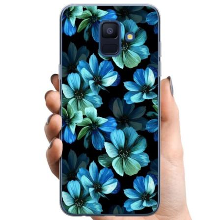 Samsung Galaxy A6 (2018) TPU Matkapuhelimen kuori Kukat