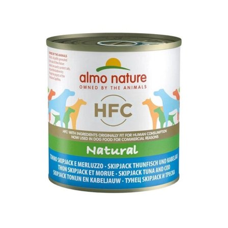 Almo Nature HFC Natural Tonno Skipjack e Merluzzo Alimento Umido
