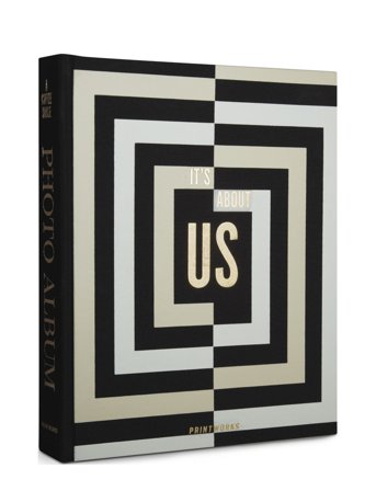 PRINTWORKS Photo Album - It's About Us - Multi/patterned - 27.0X 5.0X 33.0CM