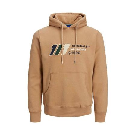 Jack & Jones, Hoodies Bruin, Heren, Maat:L