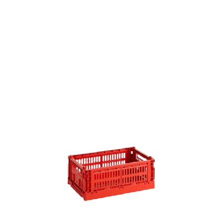 HAY Colour Crate Small Förvaring Röd S