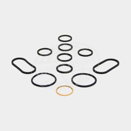 Gasket kit for oil cooler, for Volvo Penta 30, 31, 40, 41, KAD32, KAD42, KAD43, KAD44, KAD300