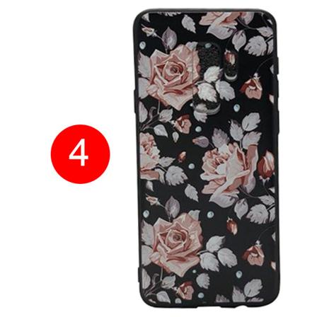 Silikondeksel "Summer Flowers" til Samsung Galaxy S9 4