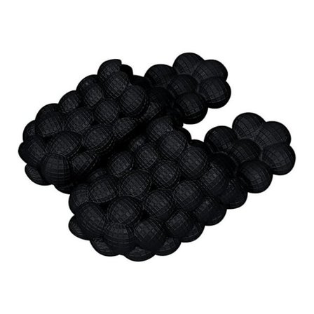 Naisten ja miesten pehmeät, liukumattomat vaahtokylpyhuonetossut, hauskat litsi-kuplatossut