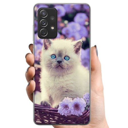 Kompatibelt Mobildeksel til Samsung Galaxy A52 5G Katt