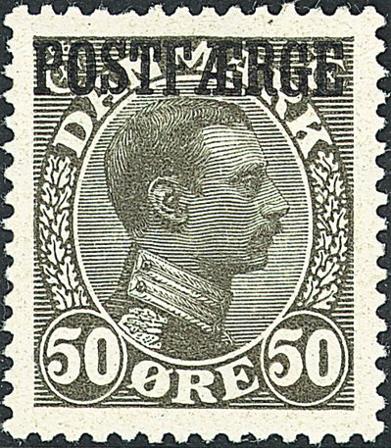 Danmark 1922 - Postfærgemærke AFA 7 - Postfrisk
