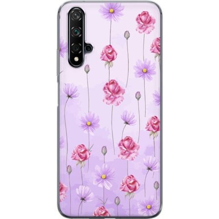 Kompatibel Mobilcover til Huawei nova 5T Petal Reverie Lilac Mist