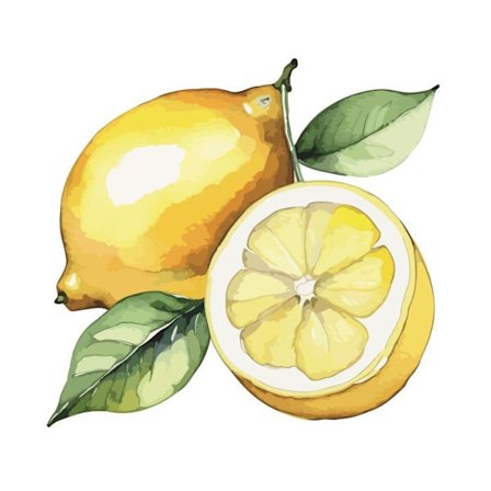 Servetter Citron 33x33 cm 20-pack