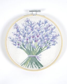 Stickpackung Bild Lavendel