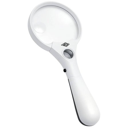 WEDO Leselupe Wedo Profi mit 3 LEDs