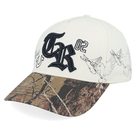 True Religion - Weiss adjustable Cap - Old English Tr Cap White/Camo Adjustable @ Hatstore