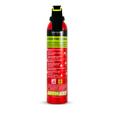 HOUSEGARD Slukkespray Litiumbatteribrann 500ml