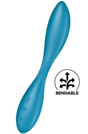 Satisfyer G-Spot Flex 1 Petrol G-punktsvibrator - Blushme.se