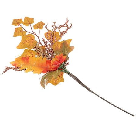 Bladgren Dekoration Efterår Falsk Ahornblad Ranke Vægdekoration 41x25cm 1 Sæt