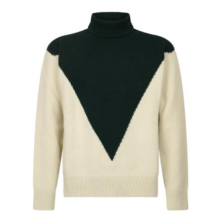 Jil Sander - Stickade Tröjor - Vit - Herr - Storlek: S, Herr, Storlek: S