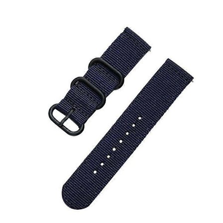 Vevd Nylon Universal Armbåndsur Reim Klokkereim Armbånd Sport Hurtigutløser 18/20/22/24mm