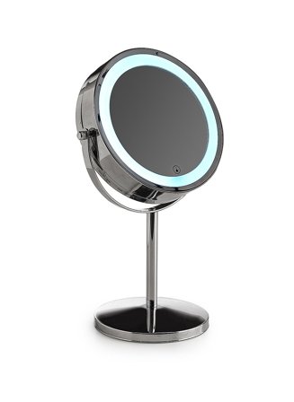 GEDY Gemma Kosmetikspejl Krom LED X5, Tøj & Bolig, Tilbehør, Makeupspejle