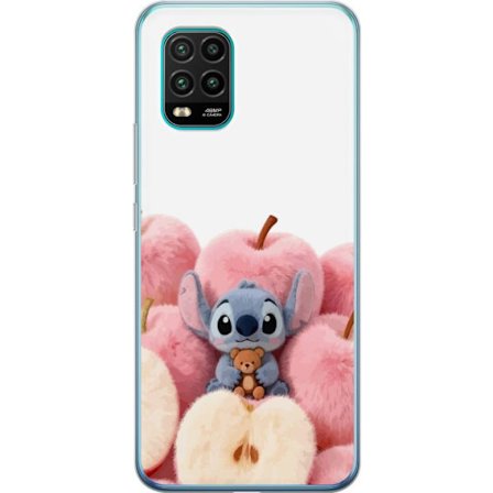 Kompatibelt Mobildeksel til Xiaomi Xiaomi Mi 10 Lite 5G Fargerikt kollasj med futuristiske jente grupp karakterer, hjerter og glitter i moderne pop og