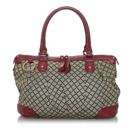 Gucci Vintage - Vintage Väskor - Röd - Dam - Storlek: One Size, Dam, Storlek: ONE SIZE