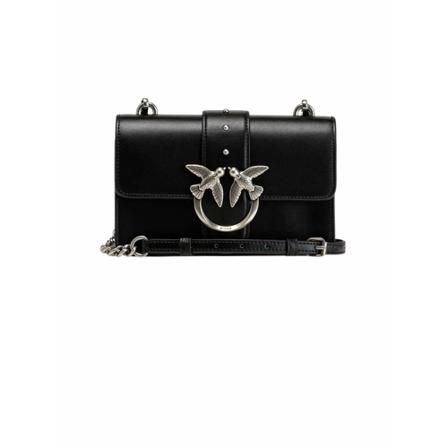 Pinko, Cross Body Bags Zwart, Dames, Maat:ONE Size