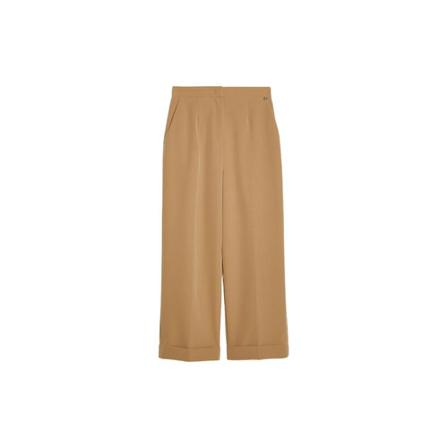 Liu Jo Wide Broek , Beige , Dames , Maat: M