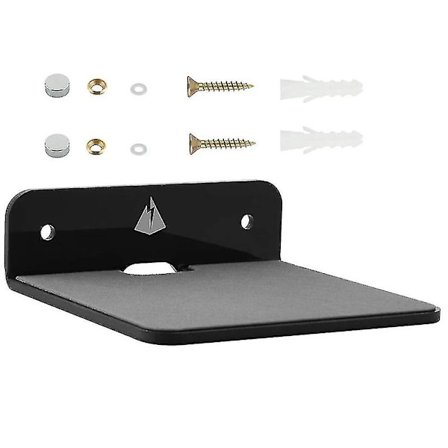 Vægmonteret Hylde til Højttaler, Lille Vægmonteret Hylde til Højttaler (sort)