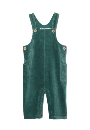 RIKIKI Hängselbyxor i manchester CHARLIE Underdelar Grön 68