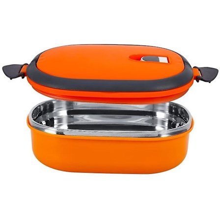 Lekkasjesikker matboks i rustfritt stål - Termisk isolasjonsbeholder for barn og voksne