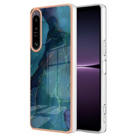 Marmormotiv Sony Xperia 1 IV skal - Grön