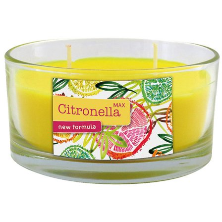 Citronellaljus i Glas Effektiv Myggavvisare med Härlig Doft