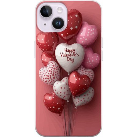 Kompatibelt Mobilskal till Apple Apple iPhone 15 Valentinballonger