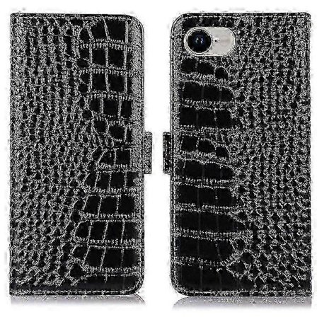 Flip Wallet-etui i ægte koskind til iPhone 16e