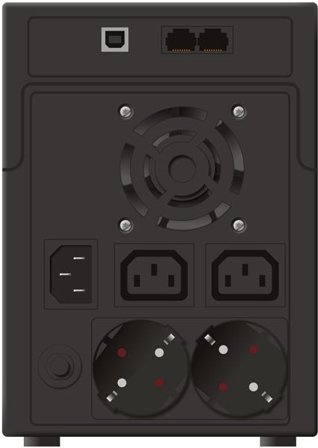 PowerWalker VI 2200 LCD UPS 2200VA, 1200W