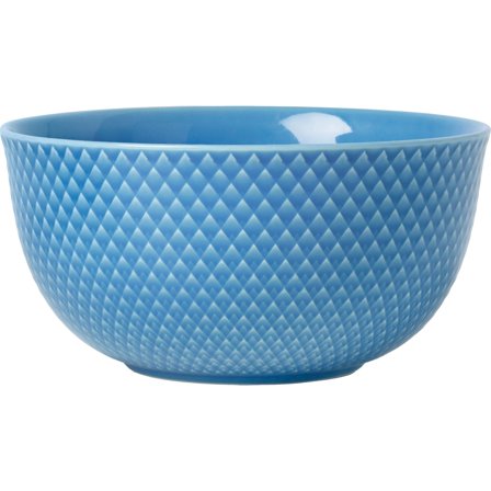 Lyngby porcelæn Rhombe Color Serveringsskål Blå 17,5 cm