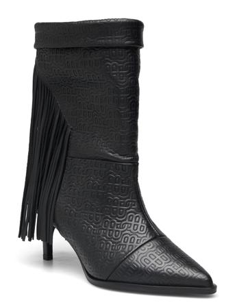 Taimai Shoes Boots Ankle Boots Ankle Boots With Heel Black Munthe
