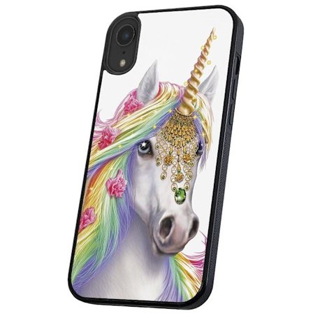 iPhone XR - Skal/Mobilskal Unicorn/Enhörning