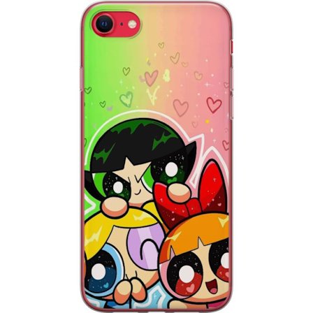 Kompatibelt Mobildeksel til Apple iPhone SE (2020) Powerpuff Girls Cartoon Network