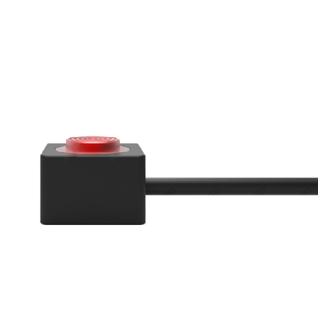 Laajennetut tietokoneen pöytätietokoneen power 2 M kaapelin LED-valopainikkeet