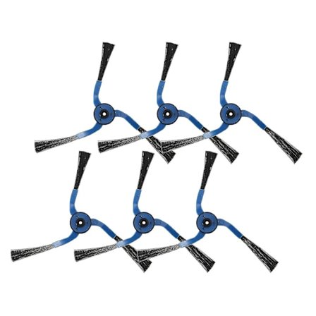 3 Par Sidebørster For Samsung Navibot Robot Vc-rm96w Vc-rm72vr {db}