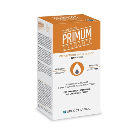 Primum Drenante Gusto Arancia Minidrink 15 Bustine