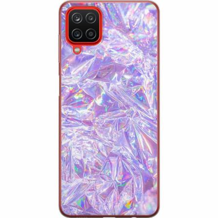 Samsung Galaxy A12 Genomskinligt Skal Mönster