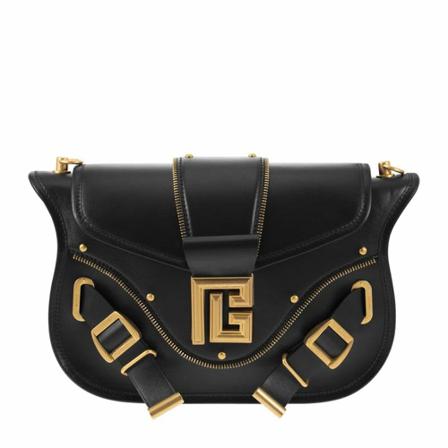Balmain, Cross Body Bags Zwart, Dames, Maat:ONE Size