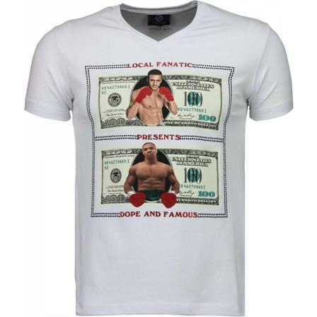 Local Fanatic - T-shirts - Vit - Herr - Storlek: 2xl, Herr, Storlek: 2XL