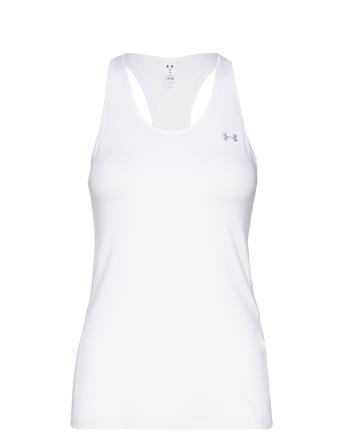 Ua Hg Armour Racer Tank T-shirts & Tops Sleeveless Hvit Under Armour