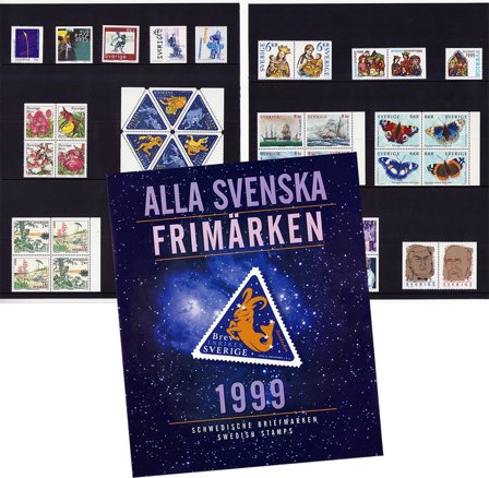 Sverige - Årsmappe 1999 - Postfrisk