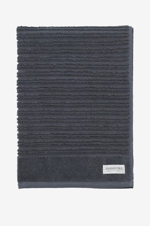 Svanefors - Håndklæde Lea, 50x70 cm - Grå - Håndklæder - 50X70 - Fra Homeroom