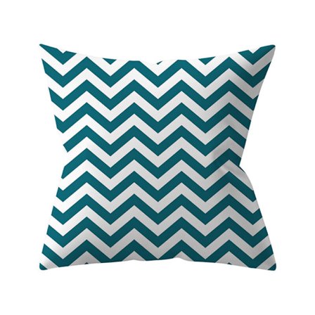 Set med 4 utomhuskuddfodral, 45x45cm Vattentät Soffa Linne Pi